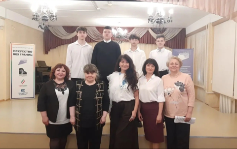 Выпускной экзамен на народном отделе 